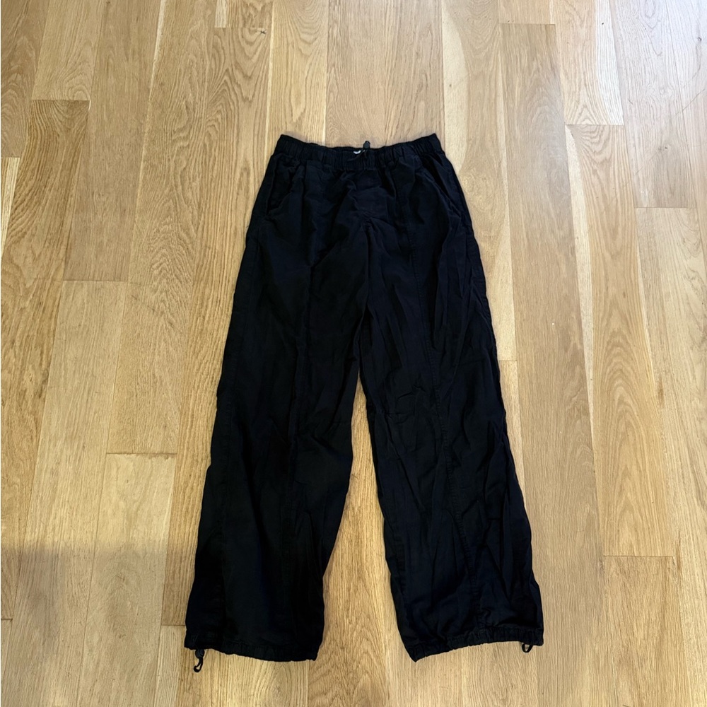 Zara Cargo Pants Size XS in Black